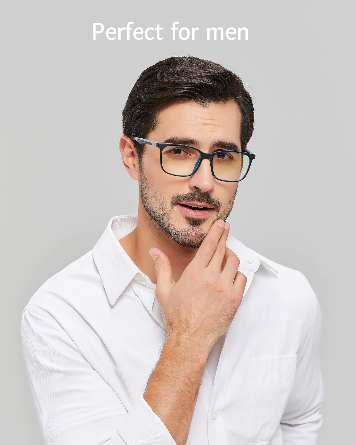 Blue Grey Blue Light Blocking Glasses
